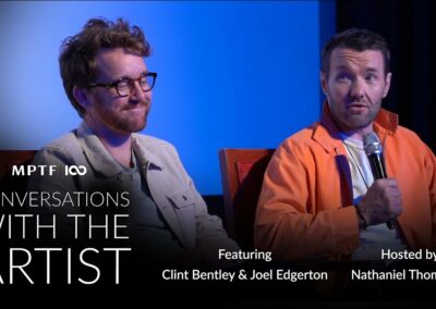 Conversations With The Artist; Train Dreams With Joel Edgerton & Clint Bentley (bq) Conversations With The Artist; Train Dreams With Joel Edgerton & Clint Bentley (bq)
