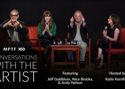 Conversations With The Artist; Wicked For Good With Jeff Goldblum, Alice Brooks, & Andy Nelson (bq) Conversations With The Artist; Wicked For Good With Jeff Goldblum, Alice Brooks, & Andy Nelson (bq)
